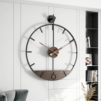 Kaasaegne Numbrid Wall Clock Lihtne Office Vaikne Klassikaline Seina Kella Kvarts Elutuba Isikupärastatud Elegantne Horloge Home Design