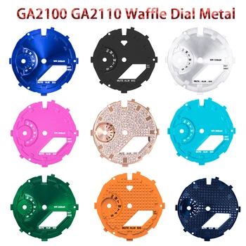 Muudetud Vahvel Dial Metallist G-Shocak Casioak Ga2110 Ga2100 Muutmine Kit Diy Tarvikud Materjal Plastik Indeks Dial