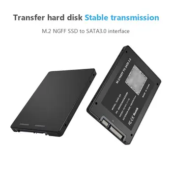 SSD Kaasaskantav Adapter Mobile M. 2 NGFF, et SATA 3.0 2.5 Tollise Kõvaketta Juhul Box
