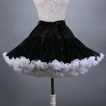 Tülli Petticoat Underskirt 40cm Tutu Naiste Ballett Cosplay Pundunud Seelikud