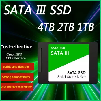 Uus SSD Sata 2TB 1 tb kõvaketas Kõvaketas Sata3 2.5 Tolline 4TB kiire Kõvaketas 550MB/S Sisemine Tahkis-Draivid Sülearvuti 2023