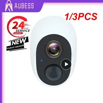 1/3TK Väljas Wifi CCTV Kaamera 1080P Väikese Võimsusega Laetav Aku Cam PIR Liikumisandur Tuvastab Traadita Turvalisus IP Survilliance