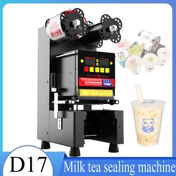 110V/220V Cup Pitseerimine Machine Mull Tee Masin Cup Hülgelaev Kohvi/Piima Tee/Soja Piima Tassi 9.5/9cm Boba Tee Masin