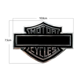 3D Logo LOGO Tank Õli Mootorratta Kate Alumiiniumist Kleebis Põgeneda Moto Road Glide Sportster 833 Road King Tarvikud