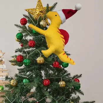 Armas Jõulud Dinosaurus Pendantd Multikas Loomade Jõulud Müts -, Plüüš-Xmas Tree Kaunistused Uus Aasta Lapsed Mänguasjad Kingitus Home Decor