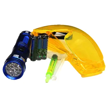 Auto Kliimaseadmete Remont, tööriistade Komplekt UV-Taskulamp, Prillid Luminofoorlampide jaoks Sätestatud Leida Vedeliku Baasil Sõiduki Lekib