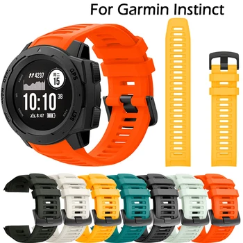Bänd Garmin Instinkt Smart Watch Rihm Sport Silikoon Asendamine Käepaela Värviline Käevõru Garmin Instinkt Correa