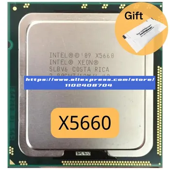 Intel Xeon X5660 2.8 GHz Kuus-Core Kaksteist-Lõng CPU Protsessor 12M 95W LGA 1366