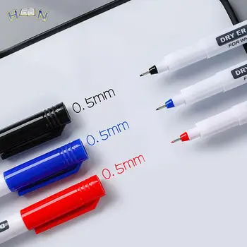 Kustutatavad tahvel pen väga õhuke 0,5 MM kuiv kustutamine pen office eksami veekindel marker pliiats