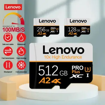 Lenovo 2TB Flash Mälukaart 512 gb 1 tb 256GB 128GB Micro TF - /SD-Kaardi cartao de memoria Nintendo lüliti/ps vita/auru teki Uus