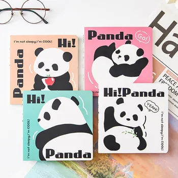 Mini Armas Kawaii Panda Teataja Päevik Sülearvuti Lapsed Kirjatarvete Kooli Kontoritarvete Multikas Loomade Paber Sülearvutid Kingitus