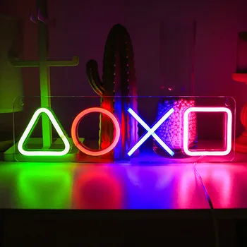 Neon Märke, Magamistoas Seina Decor USB Powered Lüliti LED Neoon Valgus mängude Tuba, elutuba Teen Gamer Ruumi Kaunistamiseks