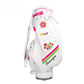 Suure Mahutavusega Golf Standard Kott Naiste Veekindel Golf Kotid Reisi Lennunduse Pack Tikitud Lady Klubi Ladustamise Kott TBZB002
