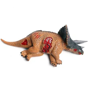 Tahke Simulatsiooni Jurassic Dinosaurus Mudel Stseeni Triceratops Laip T - Rex Dinosaurus Mänguasi Kaunistused