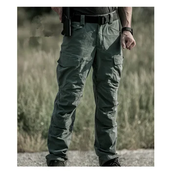 Õues Jahindus Ratsutamine Ronida Tactical Püksid Põlve Pad Meeste Kevad-Sügis Koolitus Sõjalise Slim Pikad pikad Püksid, Tunked