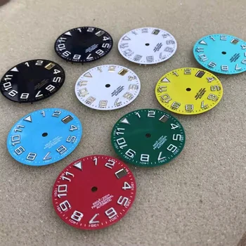 C3 araabia number dial NH35 NH36 roheline helendav S dial 28.5 mm valge, sinine, must, roheline, hall dial muudab watch tarvikud C3 araabia number dial NH35 NH36 roheline helendav S dial 28.5 mm valge, sinine, must, roheline, hall dial muudab watch tarvikud 1
