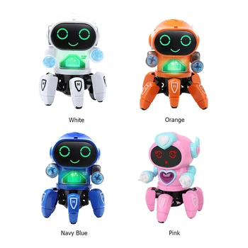 Elektriline Smart 6 Küünis Robot Laulu Muusika Tantsu Robot Mänguasjad Poistele Tüdruk Lapsed Elektriline Smart 6 Küünis Robot Laulu Muusika Tantsu Robot Mänguasjad Poistele Tüdruk Lapsed 1