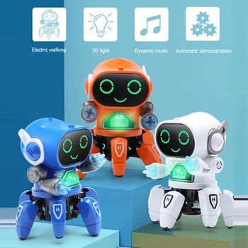 Elektriline Smart 6 Küünis Robot Laulu Muusika Tantsu Robot Mänguasjad Poistele Tüdruk Lapsed Elektriline Smart 6 Küünis Robot Laulu Muusika Tantsu Robot Mänguasjad Poistele Tüdruk Lapsed 2